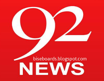 Watch 92 News Live Streaming Online Free HD