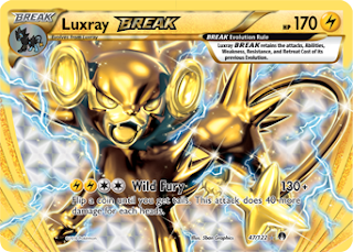 Luxray BREAK BREAKpoint Pokemon Card