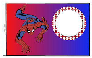 Spiderman Party,  Free Printable Labels.