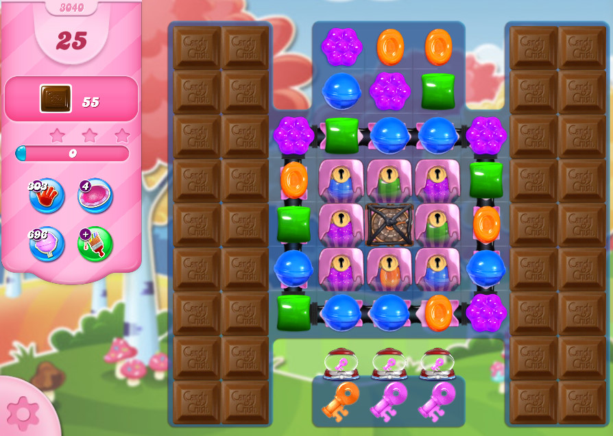 Candy Crush Saga level 3040