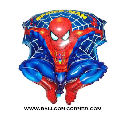 Balon Foil Spiderman Jaring