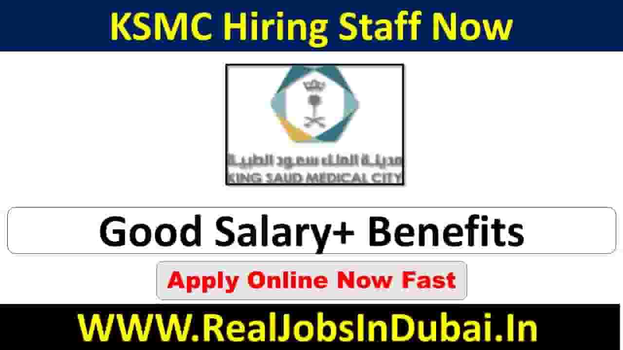 KSMC Careers Jobs In Saudi Arabia