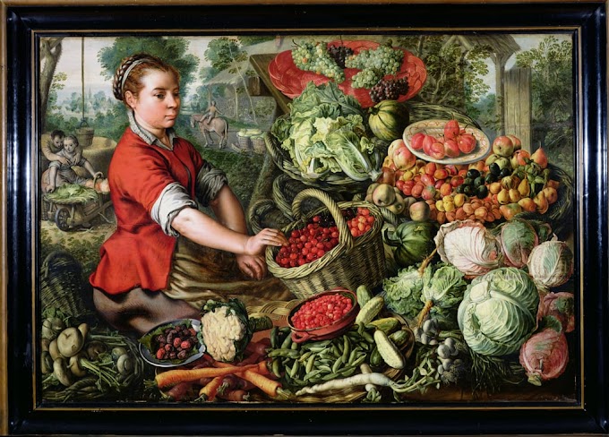 Йоахим Бейкелар   -  Продавец овощей