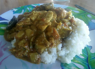 Really tasty curry for dinner