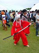 Chibi Inuyasha! Kagome ran off somewhere when I took this photo.