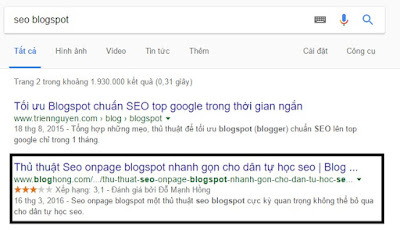 Một số cách chèn Rich Snippets (đánh giá 5 sao) cho Blogger