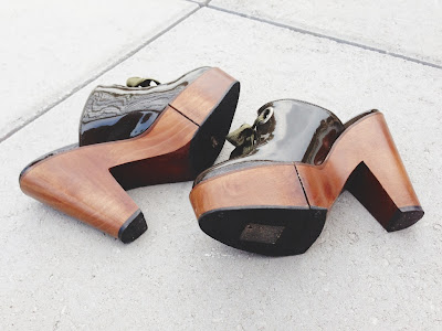 Opening Ceremony par Robert Clergerie Bronx Platform Wooden Mule - ShopMyCloset