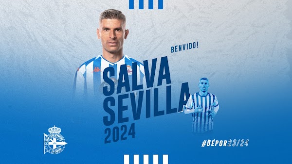 Oficial: Deportivo, firma Salva Sevilla