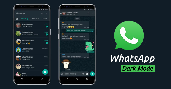 Whatsapp is the used by most people around the world to communicate. Their official announcement states that the Dark Mode was released following the request of more users.