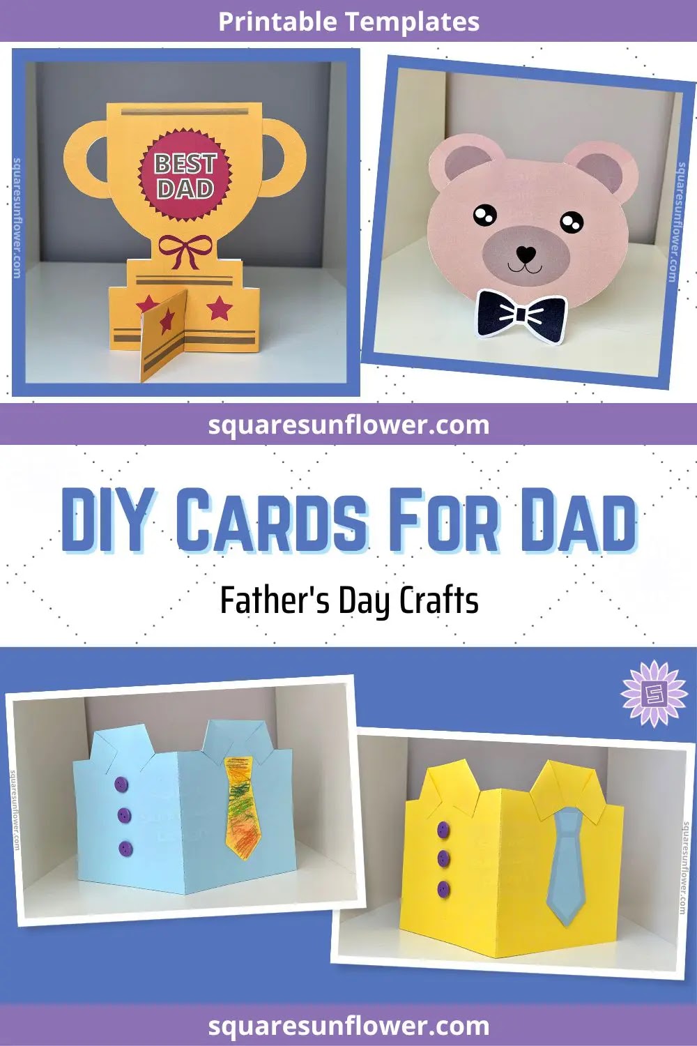 Homemade Father's Day Card Templates