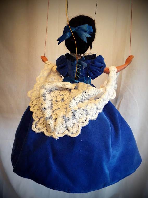 Pelham puppet, Scarlett O'hara, marionette,  Gone with the Wind