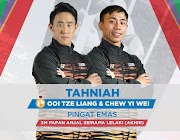 Ooi Tze Liang & Chew Yi Wei Hadiahkan Pingat Emas Kedua Bagi Malaysia Sukan SEA 2021