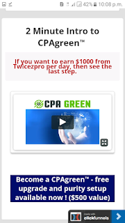 Do you want to earn 10-20$ per day by CPA green affiliate marketing?