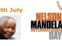 Nelson Mandela International Day - 18 July.