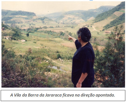 Alguns moradores da Barra da Jararaca