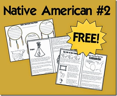 native americans - plains tribes includes free printable book, tribe comparisson, and more!
