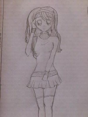 Chibis y Más  Dibujando Manga mis primeros dibujos, Chica con cuerpo