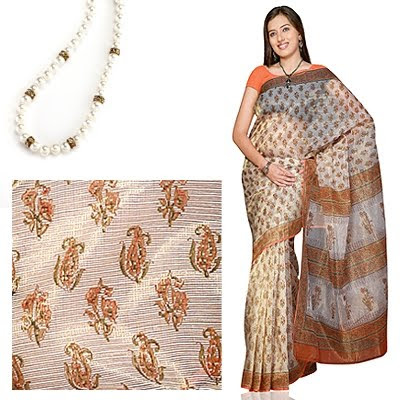 Sarees Of Printed Photos