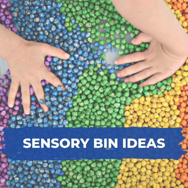 Sensory bins for kids