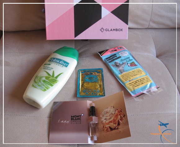 O que veio na Glambox de agosto! 