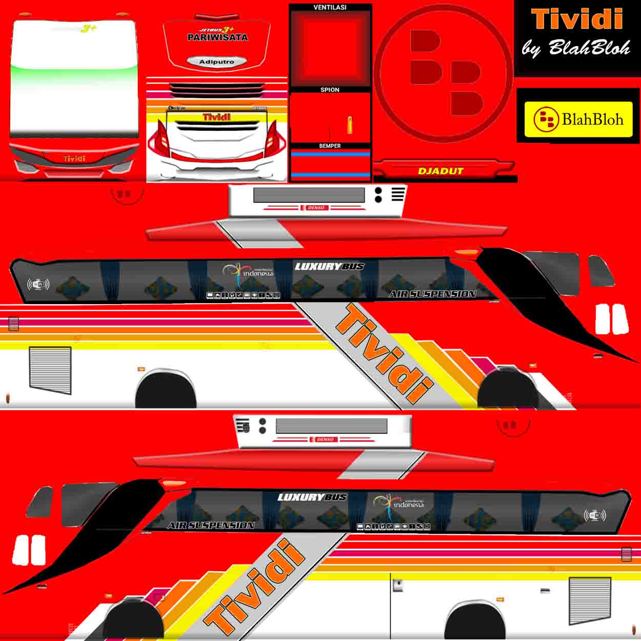 livery bus tividi