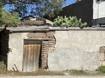 really old building in Marfa in West Texas