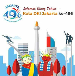 gambar poster hut dki jakarta 2023 ke 496