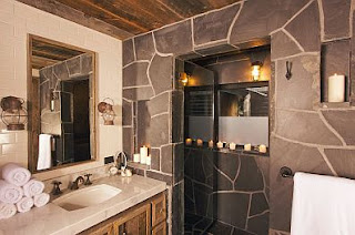 Rustic Bathrooms, Decoration and Design