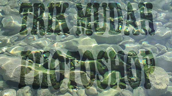 How to Create an Underwater Text Effect in Photoshop