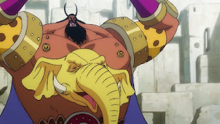 ワンピースアニメ 百獣海賊団 真打ち ババヌキ Babanuki CV.赤城進 Beasts Pirates Shinuchi ONE PIECE