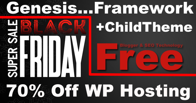 black friday 2017 deal for hosting domain name and wordpress themes