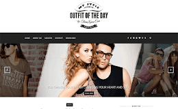 Outfit Fashion blogger template