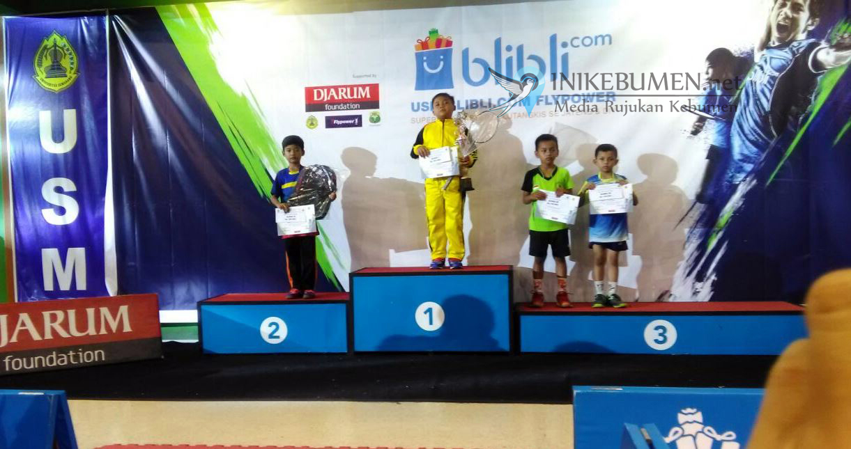 Restu, Atlet Junior Bulu Tangkis Kebumen Raih Juara I Liga Master Jateng-DIY