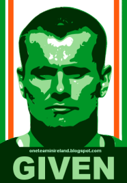 goalkeeper Shay Given will