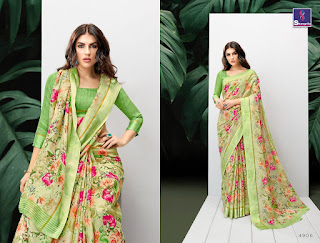 Rayesha Cotton  Shangrila Sarees