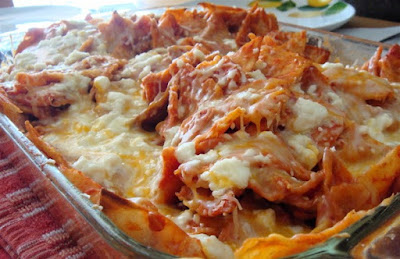 receta de chilaquiles al horno