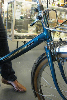peugeot folding bike
