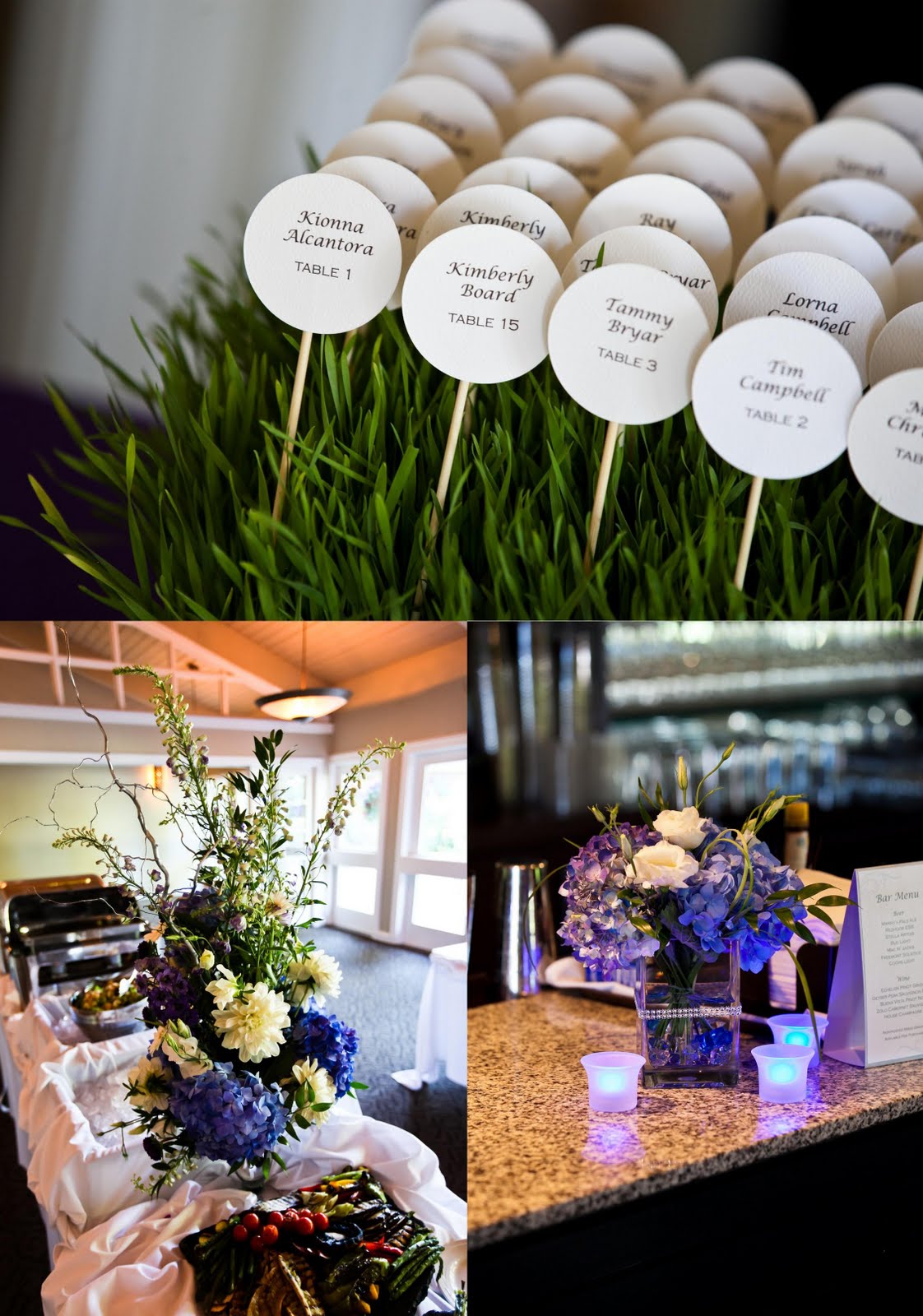 hydrangea centerpieces for