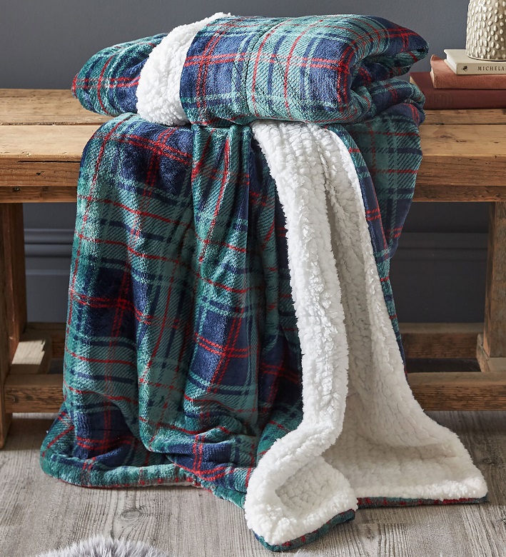 Stirling Sherpa Throw from Cotton Traders