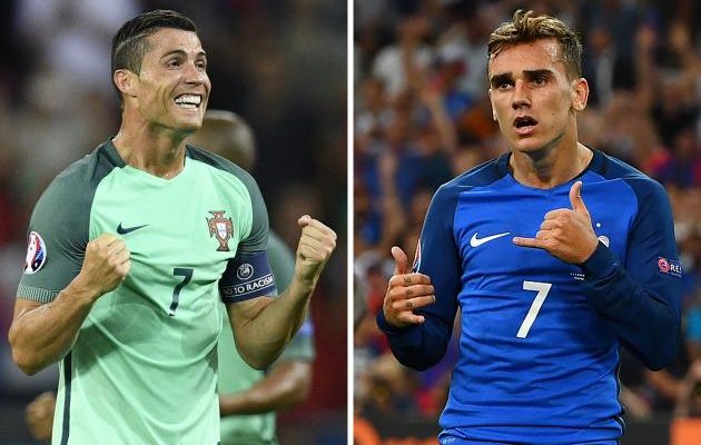 Pattydearie S Blog Griezmann Named Euro 16 Mvp Ronaldo Ramsey Make Dream Team