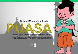 Ucapan Puasa Bulan Ramadhan 2012 M / 1433  kata mutiara 