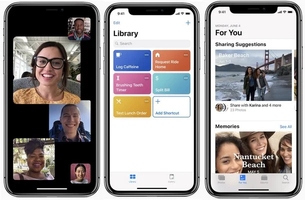 iOS 12 FaceTime, Siri, Photos