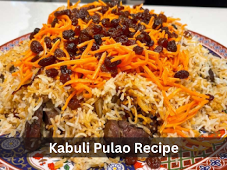 how to make Kabuli pulao
