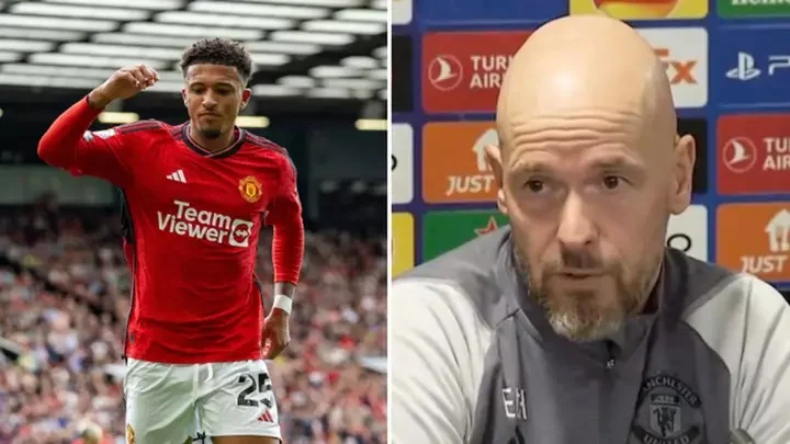 Erik ten Hag causes confusion with 'Jadon Sancho update' as Man Utd forced to clarify comments