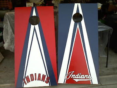 Indians Corn Hole Game Set