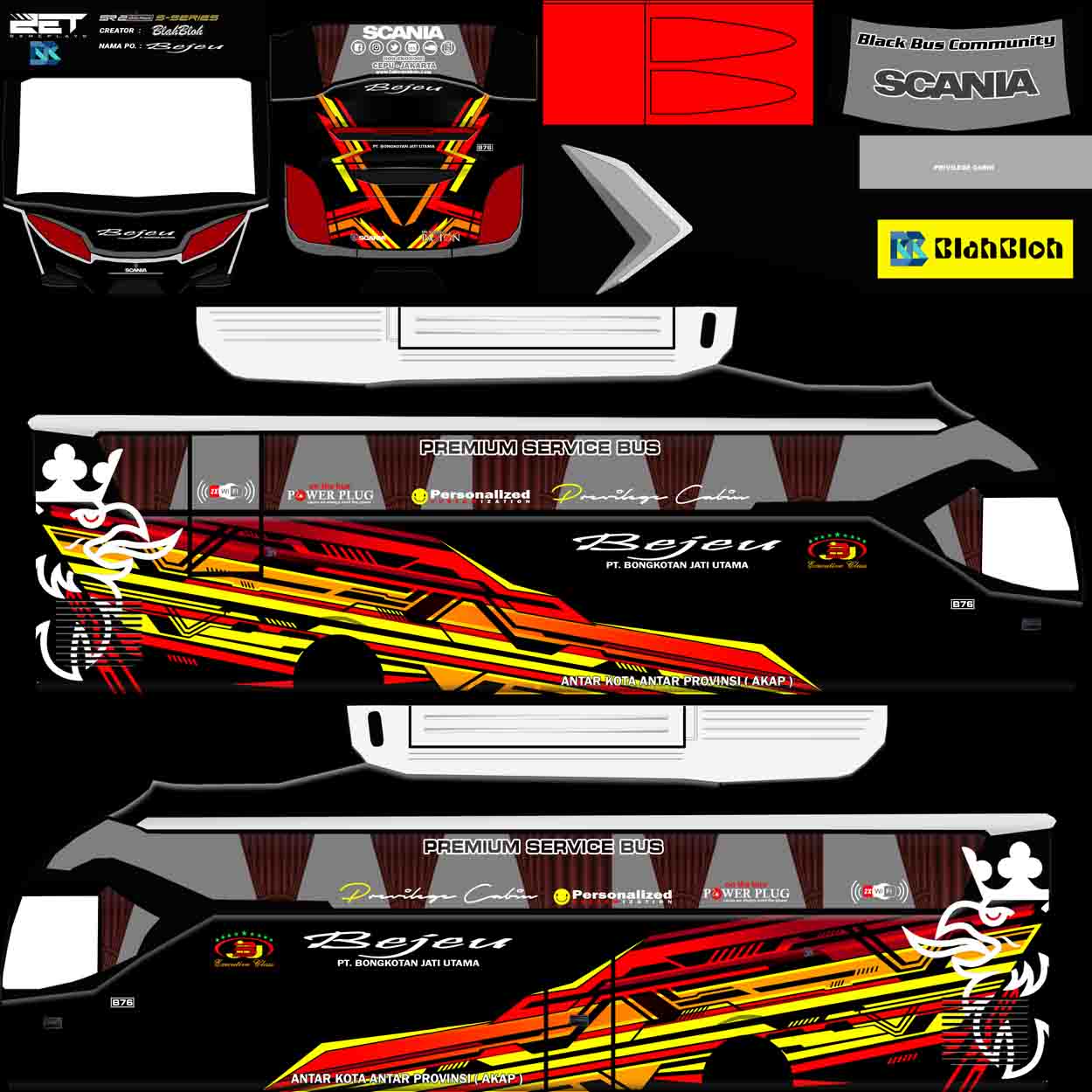 livery bus asli bawaan bussid