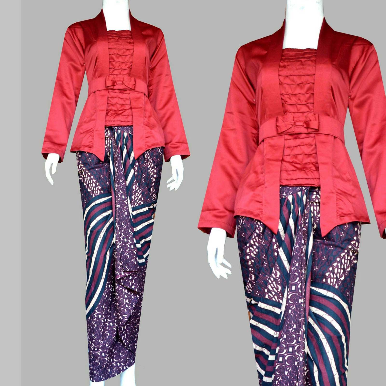 ッ 21+ model baju batik kutu baru modern untuk wanita 