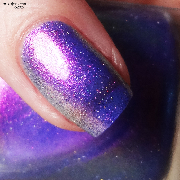 xoxoJen's swatch of Drunk Fairy: Blurple Banshee