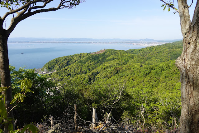 島根県松江市美保関町美保関 馬着山山頂からの眺望