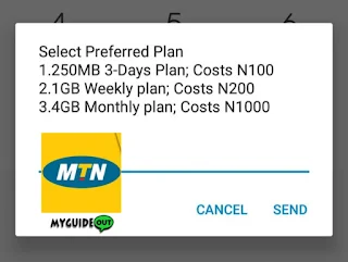 MTN 4GB for N1000